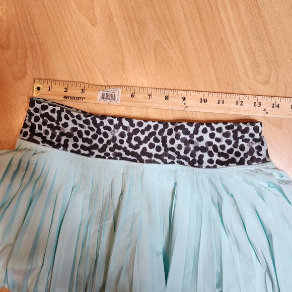 Lululemon Pleat To Street Skirt II Tranquil Blue 5 Pockets Size 4 Tennis Skort - Picture 7 of 16
